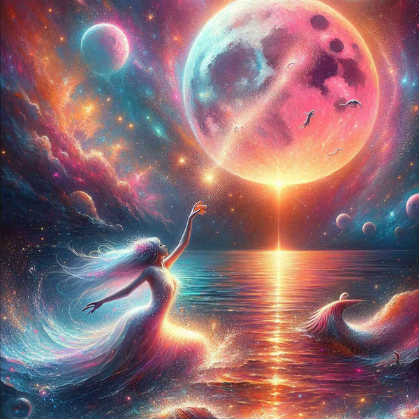 Paint by Numbers - Mermaid Moon