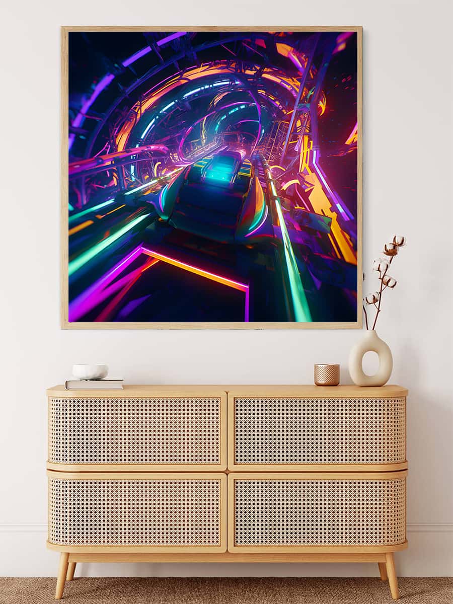 AB Diamond Painting - Zukunft - gedruckt in Ultra-HD - AB Diamond, Fantasy, Neu eingetroffen, Quadratisch