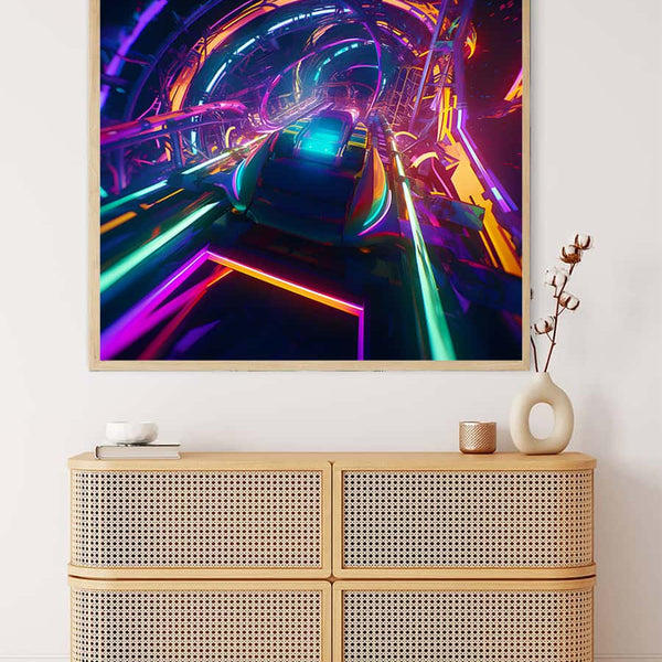 AB Diamond Painting - Zukunft - gedruckt in Ultra-HD - AB Diamond, Fantasy, Neu eingetroffen, Quadratisch