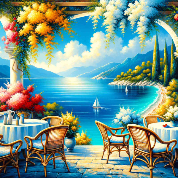 Paint by Numbers - Sea terrace