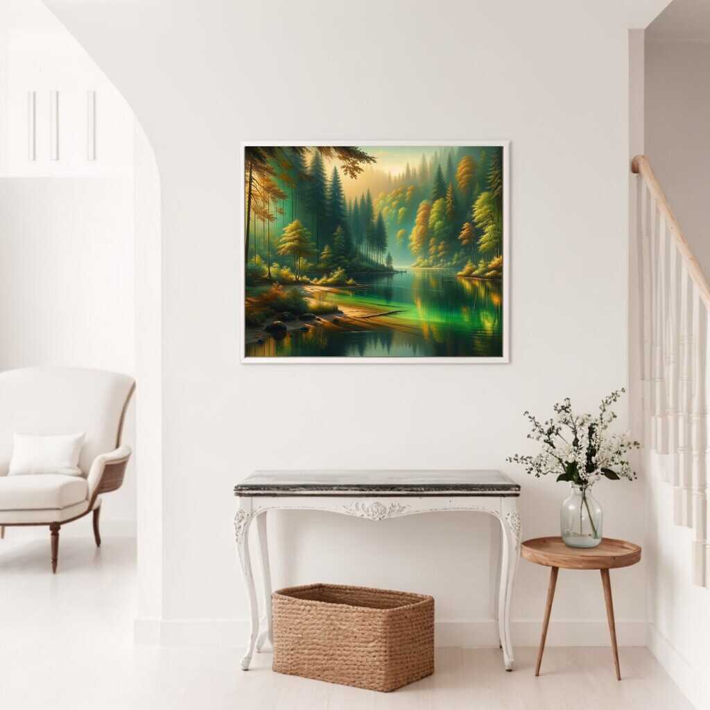 Paint by Numbers - Tree at Lake Forest