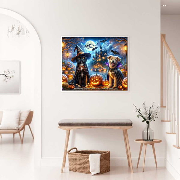 Paint by Numbers - Halloween, animals