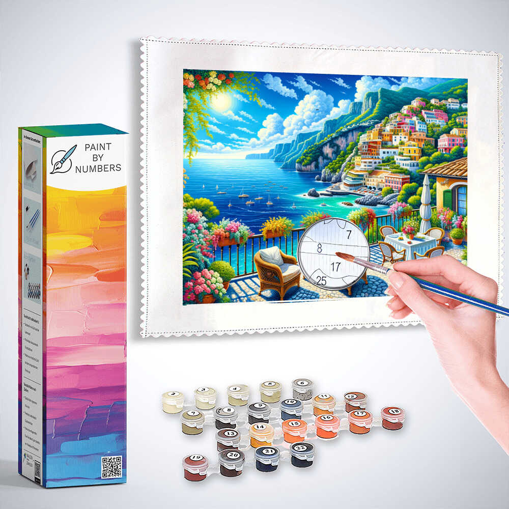Sea view - Paint by Numbers