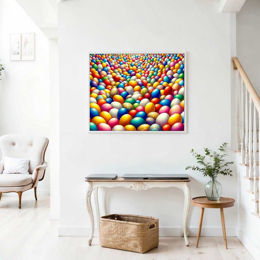 Paint by Numbers - Easter egg hunt