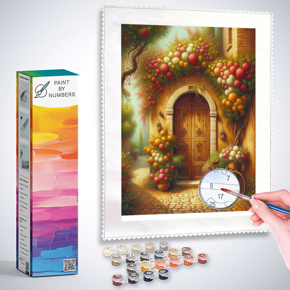 Paint by Numbers - Wood Tur Mediterranean