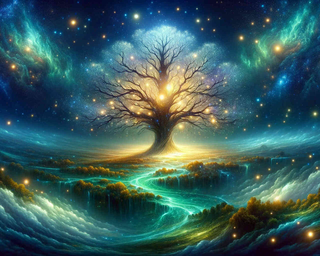 Paint by Numbers - Magic Tree