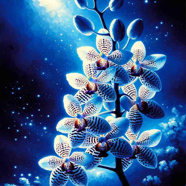 Paint by Numbers - Leopard Orchid