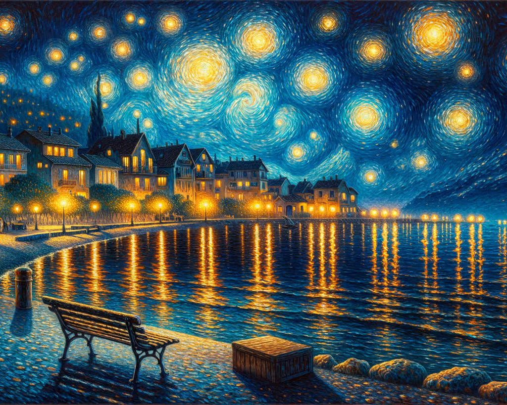 Starry sky, night - Paint by Numbers