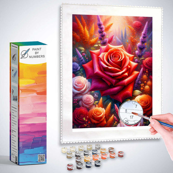 Paint by Numbers - Floral greetings