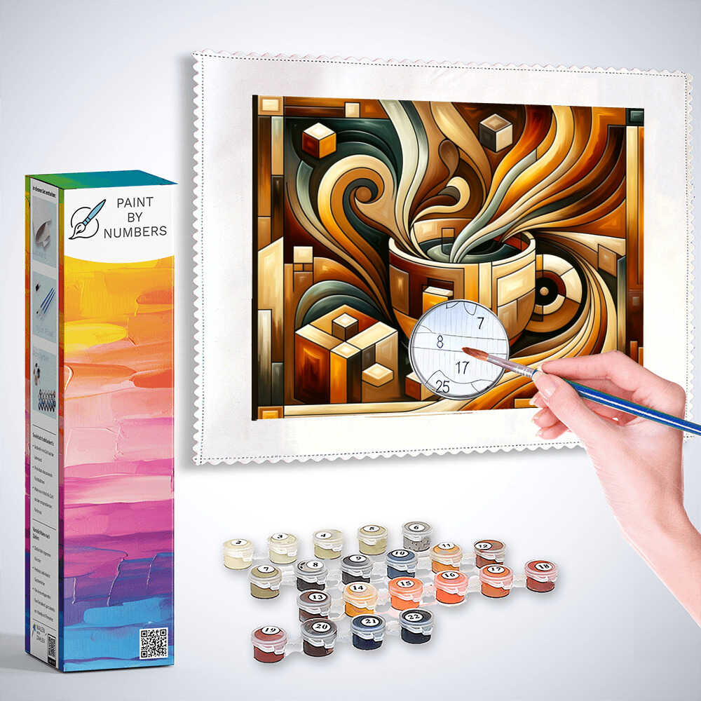Coffee cup - Paint by Numbers