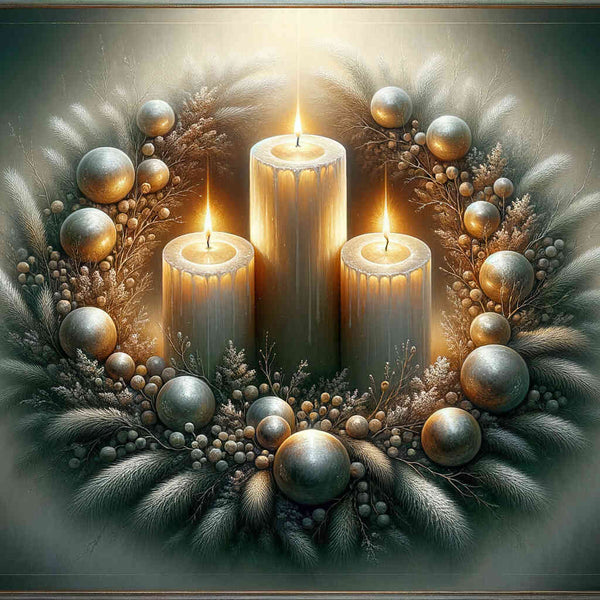 Paint by Numbers - Advent circle