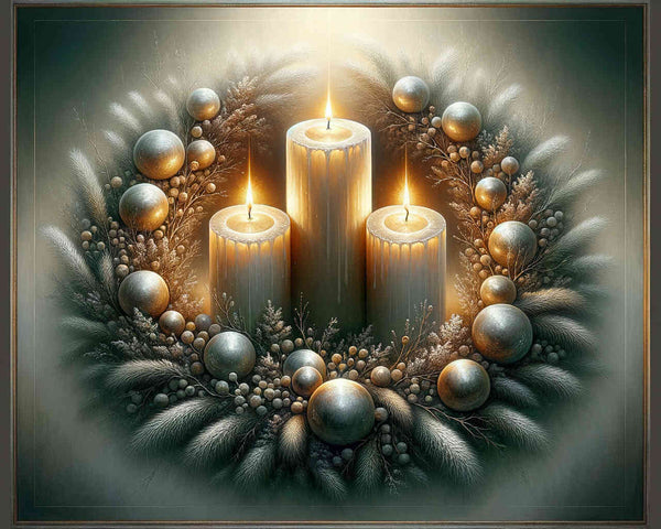 Paint by Numbers - Advent circle