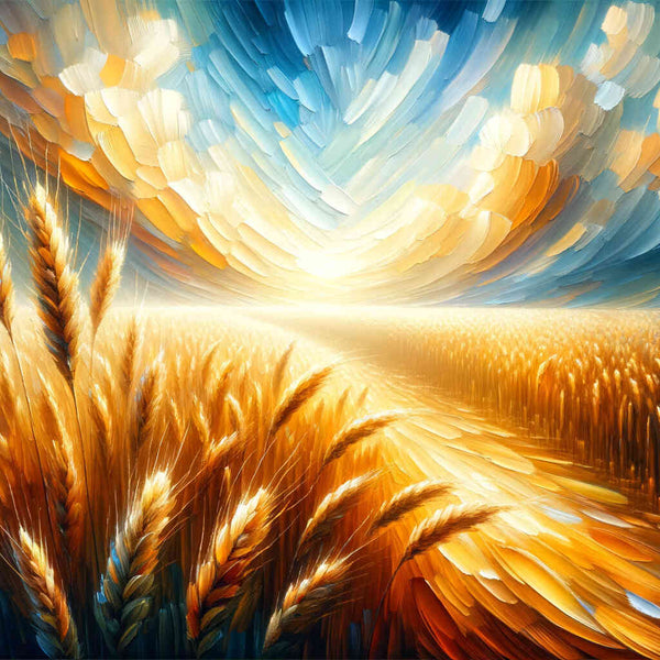 Paint by Numbers - Wheat fields
