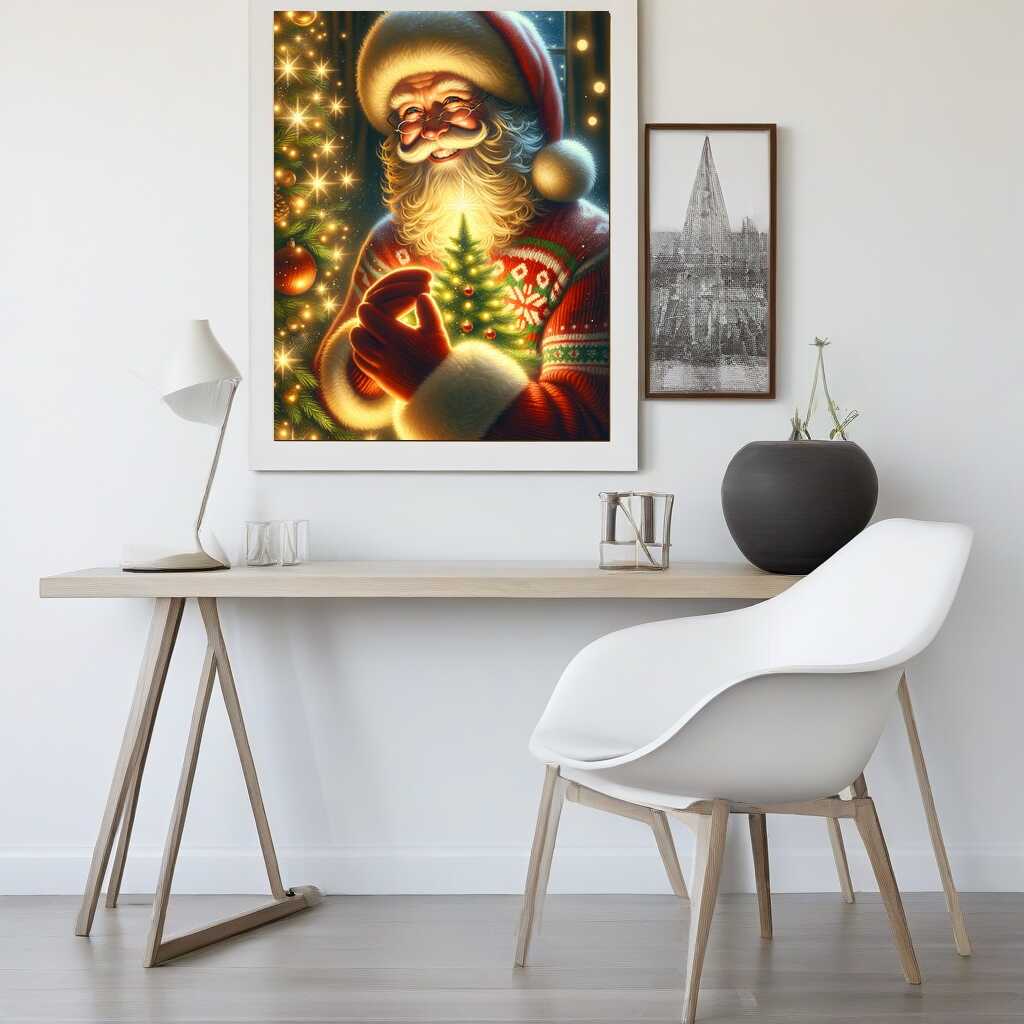 Paint by Numbers - Christmas Tree in Hands