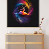 AB Diamond Painting - Kreistanz - gedruckt in Ultra-HD - AB Diamond, Ballerina, Menschen, Neu eingetroffen, Quadratisch
