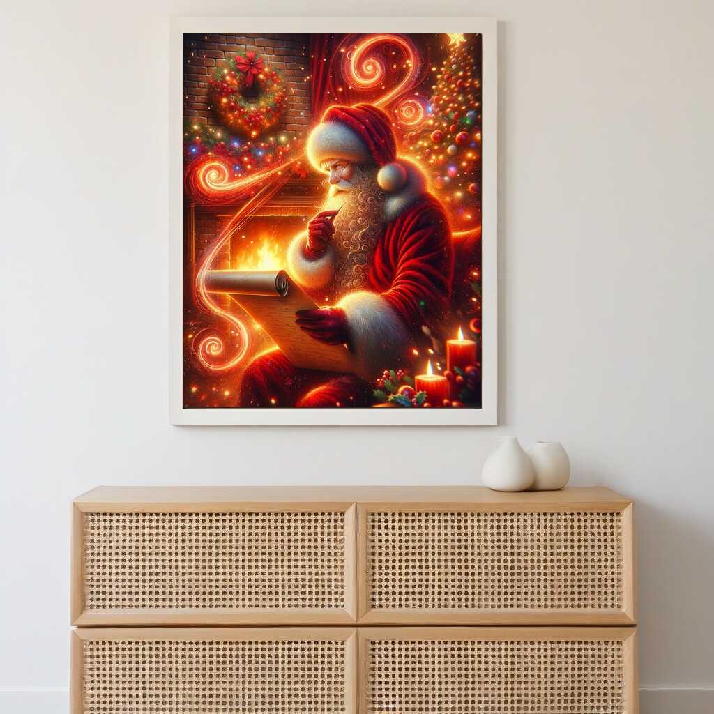 Paint by Numbers - Santa Claus Wish List