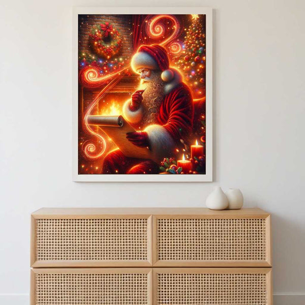 Paint by Numbers - Santa Claus Wish List
