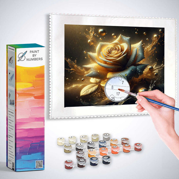 Paint by Numbers - Golden Rose Water