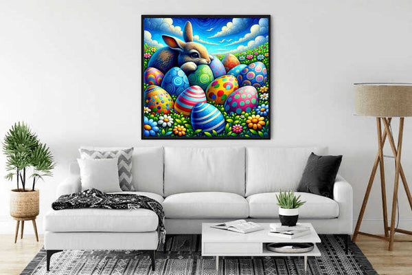 Paint by Numbers - Hidden Easter Bunny