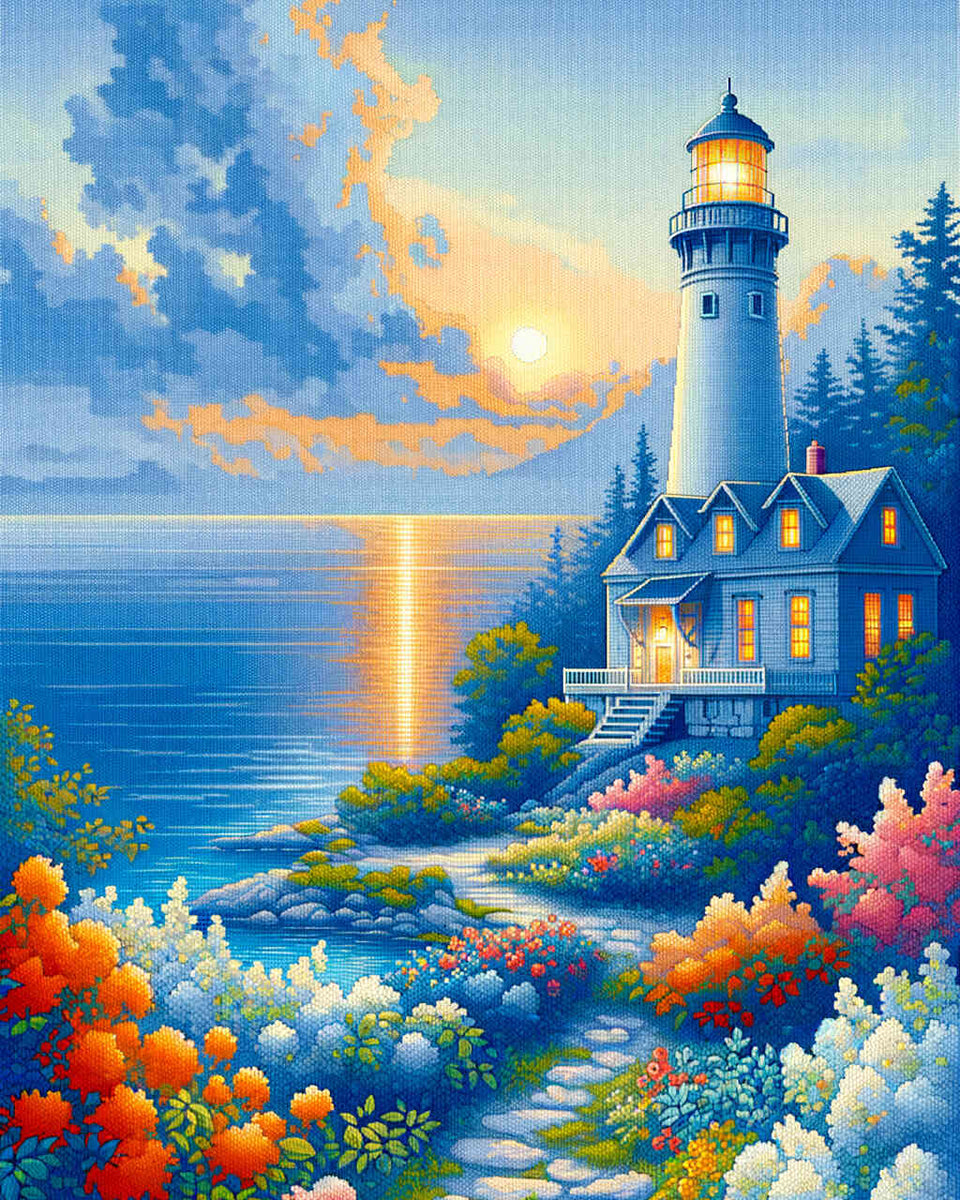 Lighthouse - Paint by Numbers