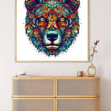 Diamond Painting - Bär Frontal - gedruckt in Ultra-HD - Bär, Neu eingetroffen, Quadratisch, Tiere