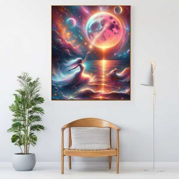 Paint by Numbers - Mermaid Moon