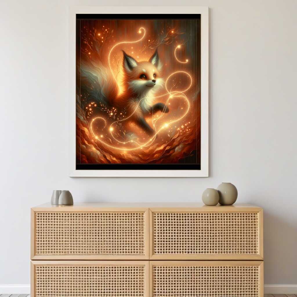 Paint by Numbers - Light Chains Fox