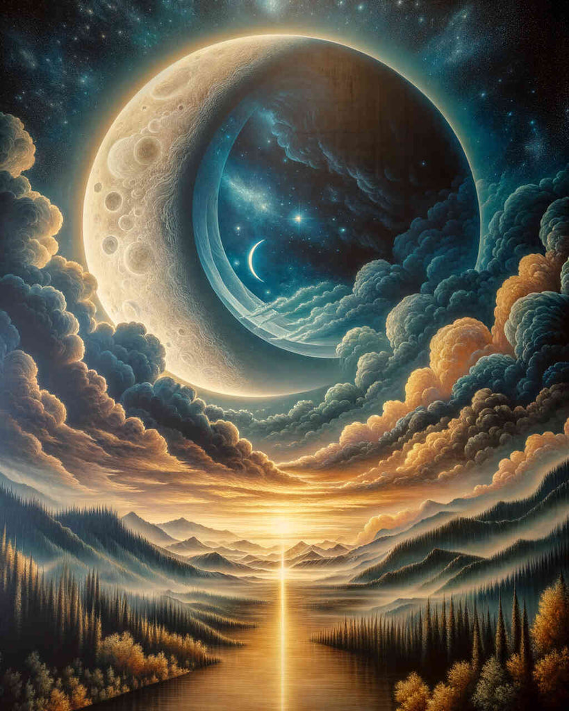 Paint by Numbers - Ripple Full Moon