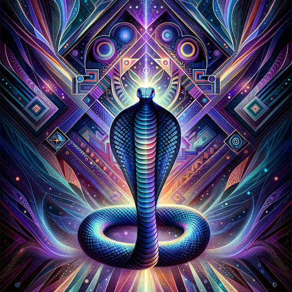 Paint by Numbers - Abstract Cobra
