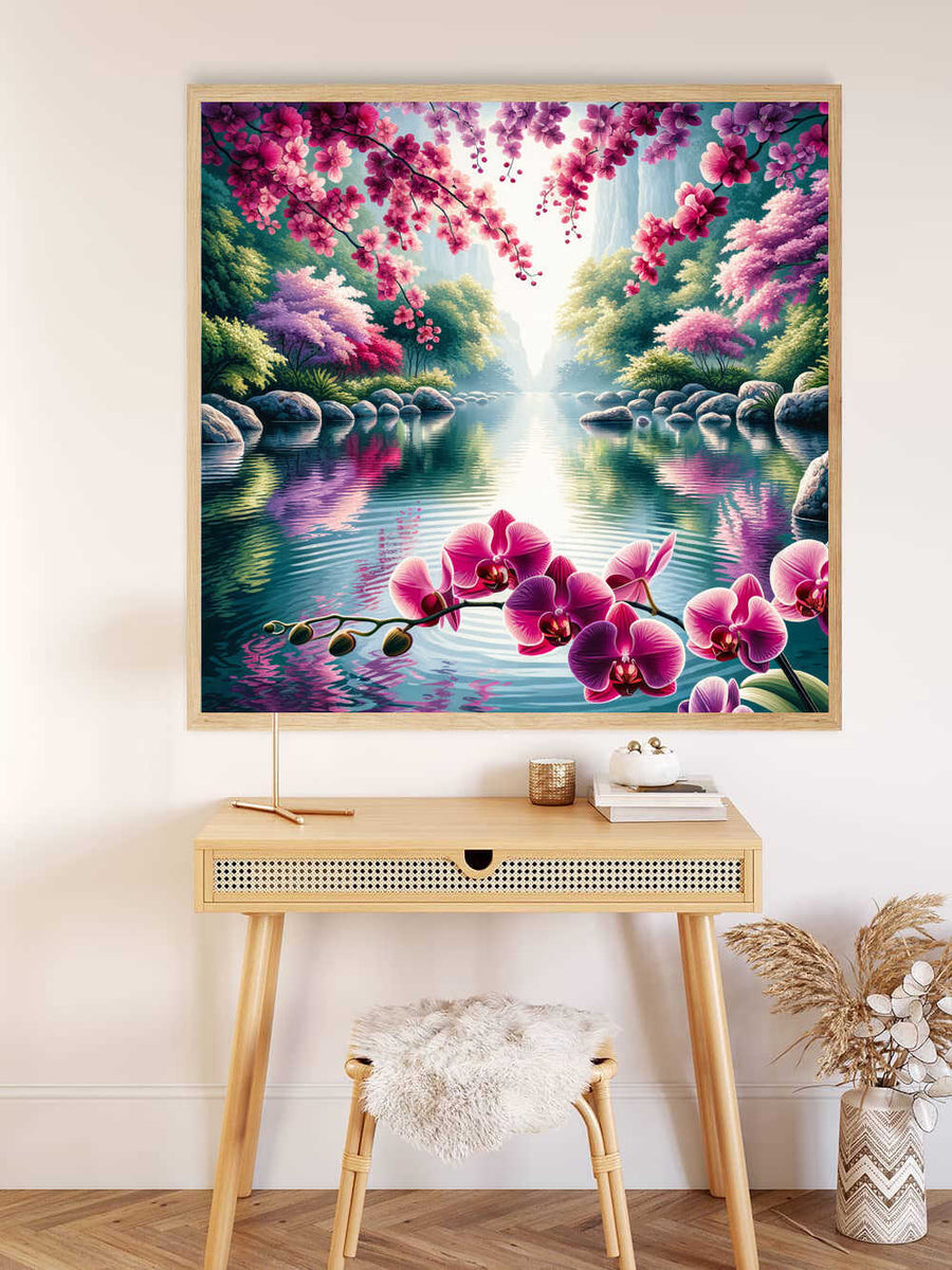 Paint by Numbers - Orchid on the Water