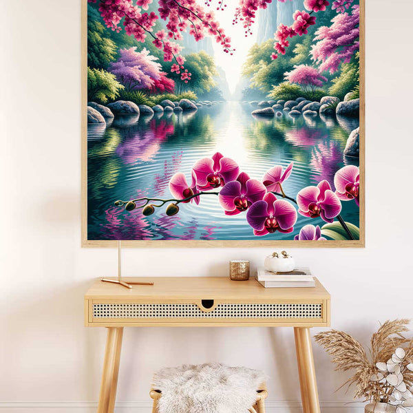 Paint by Numbers - Orchid on the Water