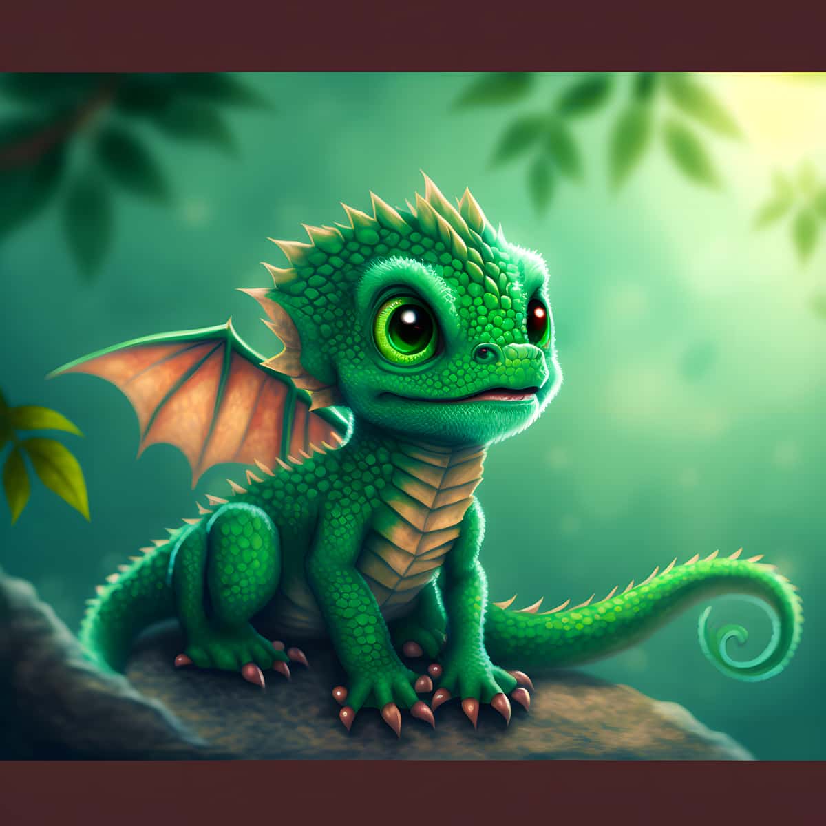Green dragon diamond painting kit - paint by numbers with enhanced acrylic diamonds and professional tools.