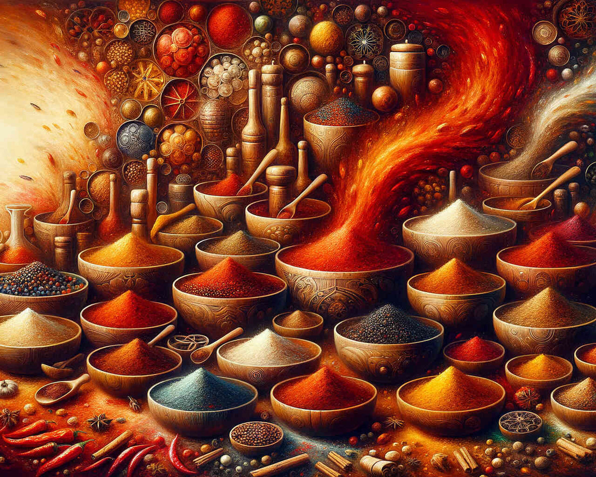 Paint by Numbers - Spice bowls