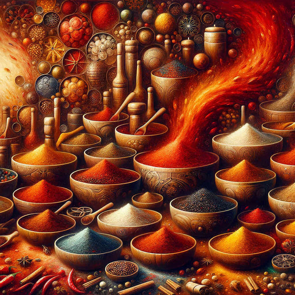 Paint by Numbers - Spice bowls