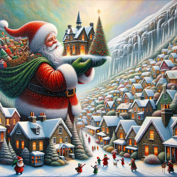 Paint by Numbers - Santa Claus, Manteldorf