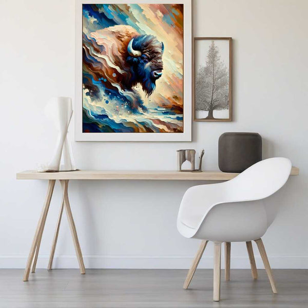 Paint by Numbers - Color impression buffalo