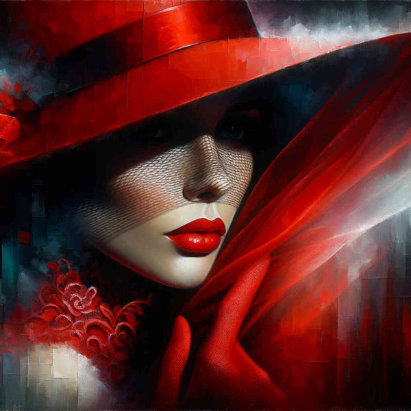 Paint by Numbers - Hat and woman