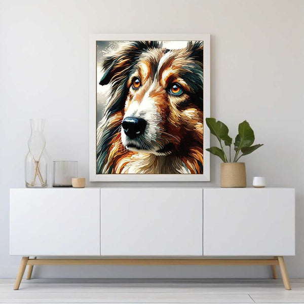 Paint by Numbers - Mountain Dog Portrait