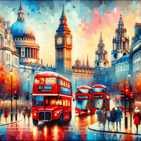 London, landmarks - Paint by Numbers