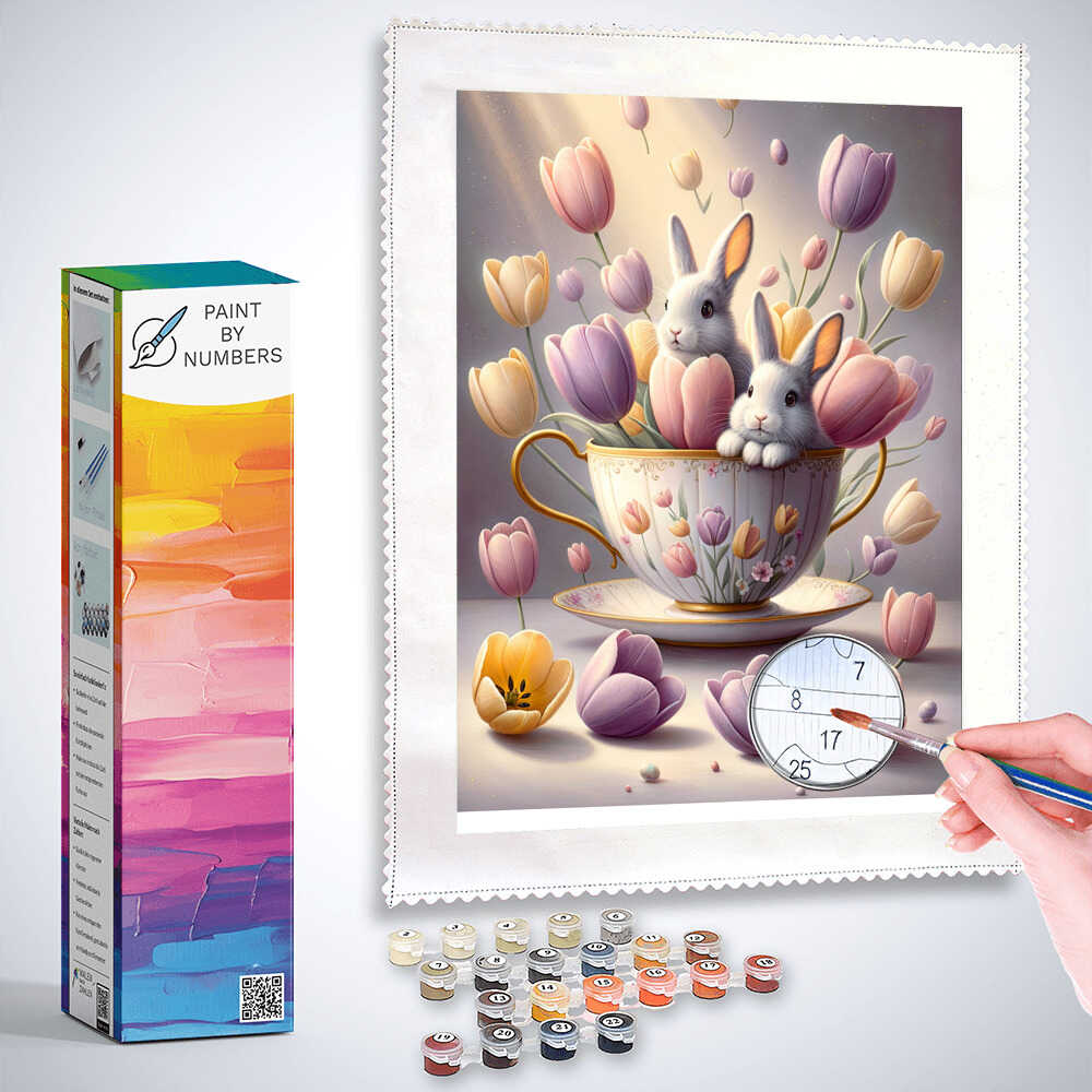 Paint by Numbers - Easter Cups
