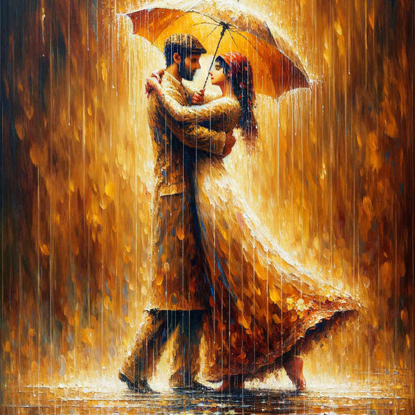 Paint by Numbers - Dancing Rain Couple