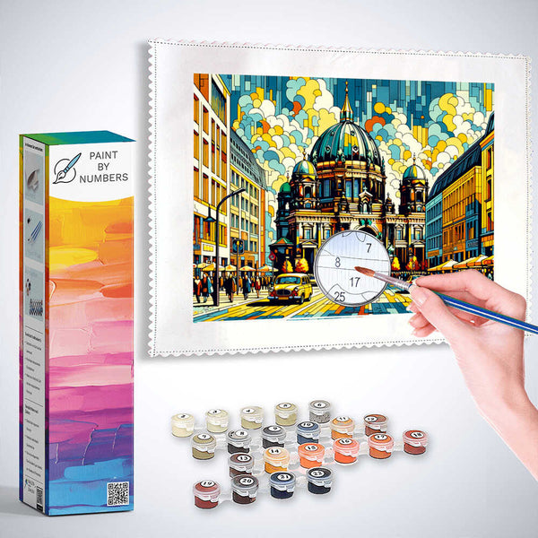 Paint by Numbers - City Life Berlin