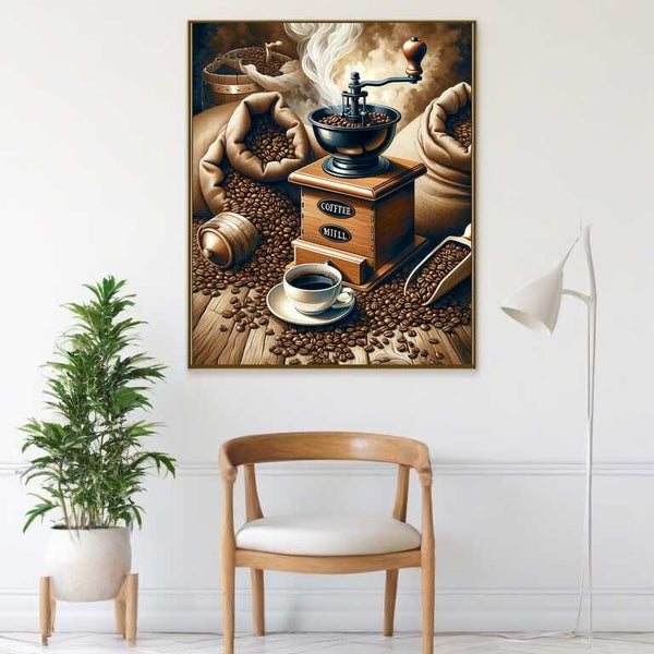 Coffee grinder - Paint by Numbers