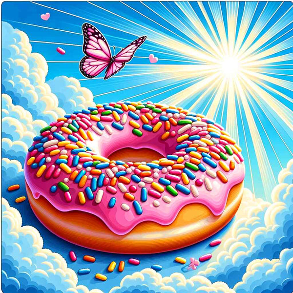 Paint by Numbers - Pink Donut