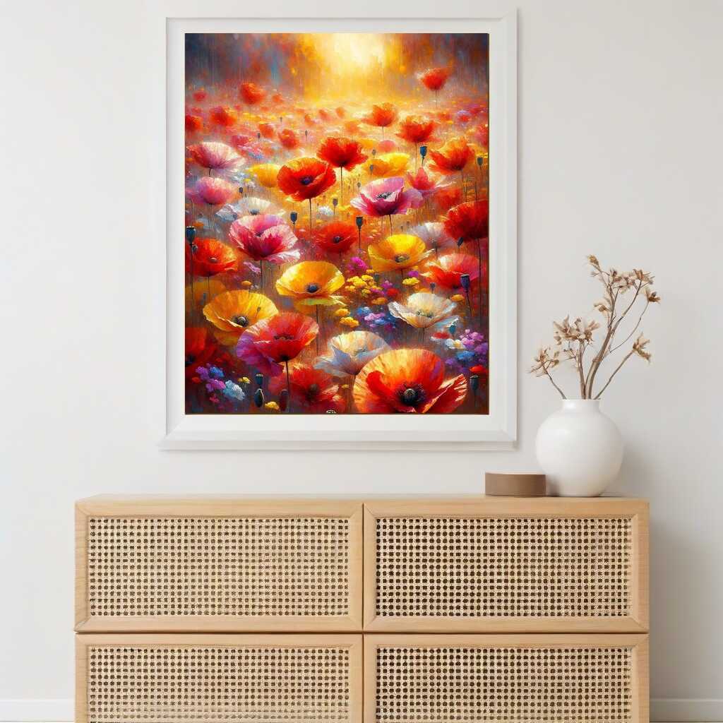 Paint by Numbers - Poppy Field