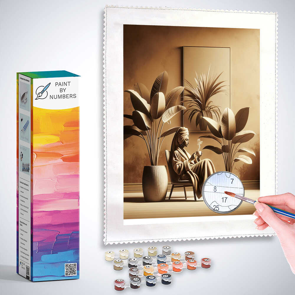 Paint by Numbers - Wellness and coffee