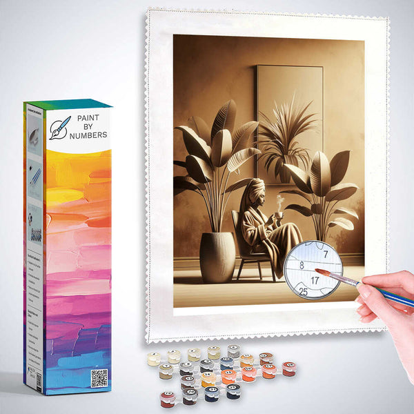 Paint by Numbers - Wellness and coffee
