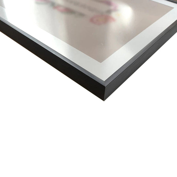 Malen nach Zahlen - Aluminiumrahmen, Schwarz - hochwertige Leinwand - rahmen, Zubehör