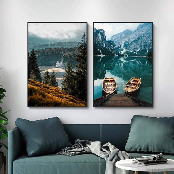 Malen nach Zahlen - Aluminiumrahmen, Schwarz - hochwertige Leinwand - rahmen, Zubehör