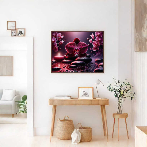 Paint by Numbers - Bordeaux Orchid